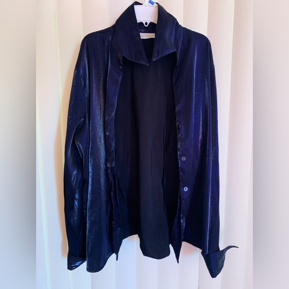 Christie & Jill Iridescent Blouse - Picture 7 of 17